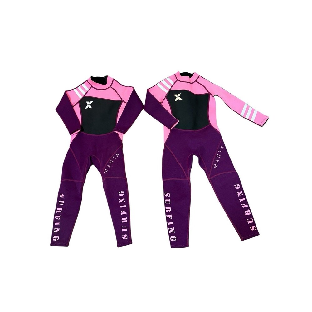 Dive & Sail Wetsuit 2.5mm Neoprene Girls Size L Pink Lot Of 2